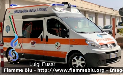 Renault Trafic II serie 
Associazione pubblica assistenza Montereale (AQ) 
Allestimento MAF 
Parole chiave: Renault Trafic_IIserie Ambulanza