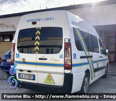 Fiat Scudo Maxi IV serie 
Misericordia di L’Aquila 
Allestimento Mariani Fratelli 
Parole chiave: Fiat Scudo_Maxi_IVserie