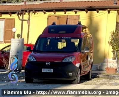 Fiat Doblò XL IV serie 
Vigili del Fuoco 
Comando provinciale di Roma 
VF 29634
Parole chiave: Fiat Doblò_XL_IVserie VF29634