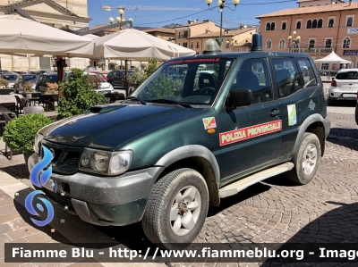 Nissan Terrano II serie restyle 
Regione Abruzzo 
Polizia Provinciale 
Provincia di L’Aquila 
Parole chiave: Nissan Terrano_IIserie_restyle