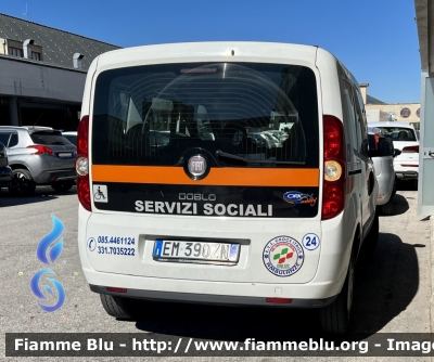 Fiat Doblò III serie 
Croce Italia Ambulanze ETS (Sambuceto)
Servizi Sociali 
Allestimento Orion 
Automezzo 24
Parole chiave: Fiat Doblò_IIIserie