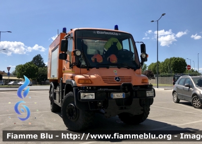 Mercedes-Benz Unimog U400
Protezione Civile PIVEC L’Aquila 
Mezzo AIB (Antincendio Boschivo) 
Allestimento Assaloni 
Parole chiave: Mercedes-Benz Unimog U400