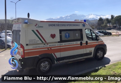 Fiat Ducato X250 
Unione Soccorso Intercomunale Castellalto-Morro D’Oro-Notaresco (TE) 
Allestimento Vision 
Parole chiave: Fiat Ducato_X250 Ambulanza