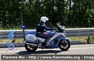 Yamaha FJR 1300 II serie 
Polizia di Stato 
Polizia Stradale 
Allestimento Elevox 
POLIZIA G3083
In Scorta al giro d’Italia 
Moto “18”
Parole chiave: Yamaha_FJR1300 IIserie Polizia Stradale giro d’Italia