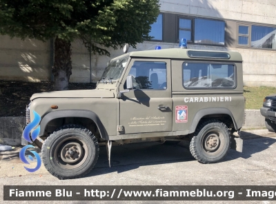 Land Rover Defender 90
Carabinieri 
Comando Carabinieri unità per la tutela Forestale Ambientale ed Agroalimentare 
Stazione Parco Nazionale del Gran Sasso e Monti della Laga
CC BJ 266
Parole chiave: Land-Rover Defender_90 CCBJ266