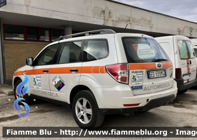 Subaru Forester V serie 
Asl n1 Avezzano Sulmona L’Aquila 
118 Abruzzo Soccorso 
C.O. Di L’Aquila 
Automedica 
Allestimento ODONE 
Parole chiave: Subaru Forester_Vserie Automedica