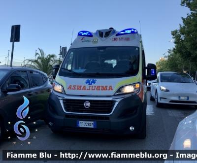 Fiat Ducato X290
Soccorso Amico Mosciano Sant’Angelo 
Allestimento Vision 
Parole chiave: Fiat Ducato_X290 Ambulanza