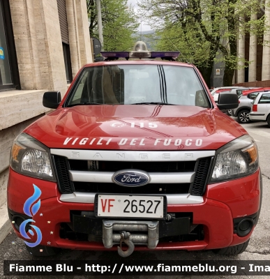 Ford Ranger VII serie 
Vigili del Fuoco 
Comando provinciale di L’Aquila 
VF 26527
Parole chiave: Ford_Ranger VIIserie Vigili del Fuoco L’Aquila