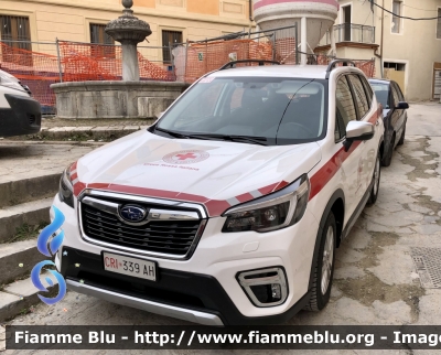 Subaru Forester E-Boxer 
Croce Rossa Italiana 
Comitato Regionale Abruzzo 
Allestimento Cita Seconda 
CRI 339 AH 
Parole chiave: Subaru Forester_E-Boxer CRI339AH