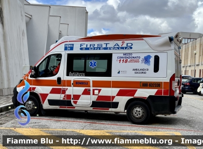 Peugeot Boxer IV serie 
First Aid One Italia Pescara 
Allestimento Vecotras 
Parole chiave: Peugeot Boxer_IVserie Ambulanza