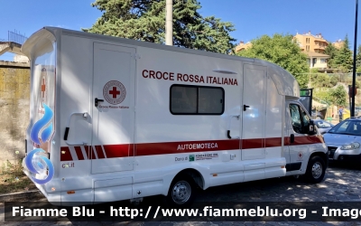 Fiat Ducato X290 
Croce Rossa Italiana 
Comitato Regionale Abruzzo 
Autoemoteca 
Allestimento MasterVan 
CRI 960 AG 
Parole chiave: Fiat Ducato_X290_Autoemoteca CRI960AG