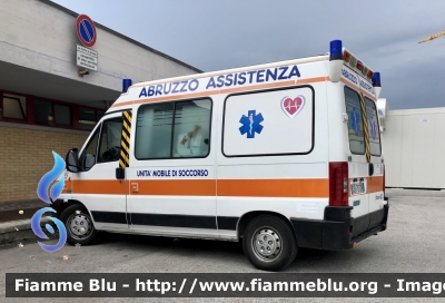 Fiat Ducato III serie 
Abruzzo Assistenza Ambulanza 
Allestimento Cevi 
Parole chiave: Fiat Ducato_IIIserie Ambulanza