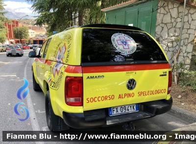 Volkswagen Amarok 
Corpo Nazionale Soccorso Alpino e Speleologico 
CNSAS Abruzzo 
L’Aquila 
Fornitura Nazionale 24 esemplari 
Allestimento Giustozzi 
Parole chiave: Volkswagen Amarok