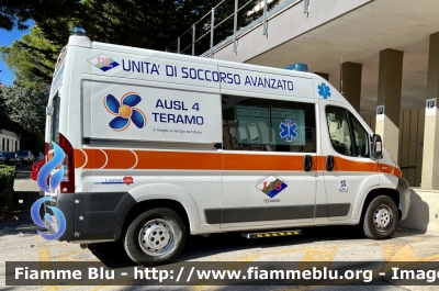 Fiat Ducato X250 
Ausl n4 di Teramo 
118 Abruzzo Soccorso 
Allestimento ODONE 
Parole chiave: Fiat Ducato_X250 Ambulanza