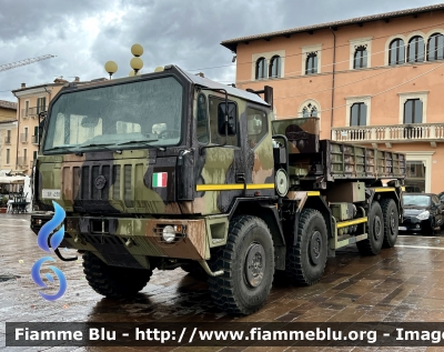 Astra SM88.42
Esercito Italiano 
IX Reggimento Alpini L’Aquila 
Autocarro Tattico Logistico ACTL 8x8
APS (Autocarro Piani Scarrabili) 
Sistema di Movimentazione Isoli-Cargotec Multilift MK IV 
EI AR 438
Parole chiave: Astra SM88.42 EIAR438