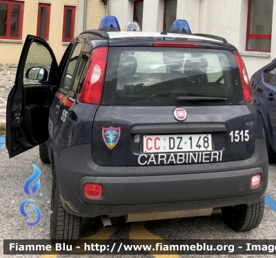 Fiat Nuova Panda 4x4 II serie 
Carabinieri 
Comando Carabinieri unità per la tutela Forestale Ambientale ed Agroalimentare 
CC DZ 148
Parole chiave: Fiat Nuova_Panda_4x4_IIserie CCDZ148