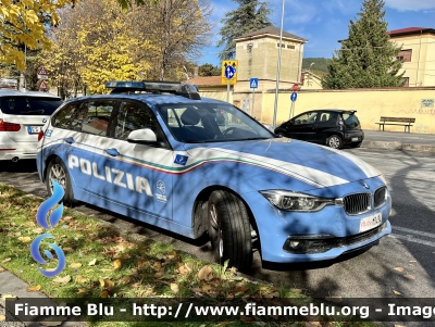 Bmw 318 Touring F31 III restyle 
Polizia di Stato 
Polizia Stradale in servizio sull’autostrada A24/A25 “Strada dei Parchi”
Allestimento Focaccia 
POLIZIA M3494
Parole chiave: Bmw 318_Touring_F31_IIIrestyle POLIZIAM3494