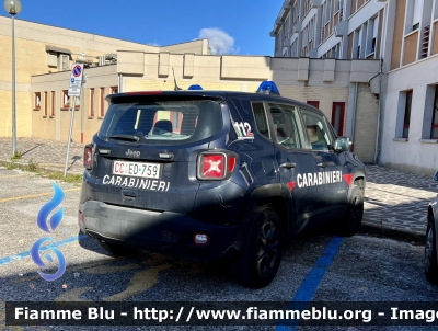 Jeep Renegade restyle 
Carabinieri 
Allestimento FCA 
CC ED 759
Parole chiave: Jeep Renegade_restyle CCED759