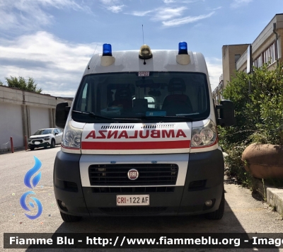 Fiat Ducato X250
Croce Rossa Italiana 
Comitato di Avezzano 
Allestimento Mariani Fratelli 
CRI 122 AF
Parole chiave: Fiat Ducato_X250 Ambulanza CRI122AF