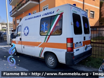 Fiat Ducato II serie 
Pubblica Assistenza Croce Bianca L’Aquila 
Parole chiave: Fiat Ducato_IIserie Ambulanza