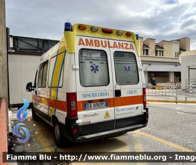 Fiat Ducato III serie 
Misericordia di Chieti 
Allestimento Mobitecno 
Parole chiave: Fiat Ducato_IIIserie Ambulanza