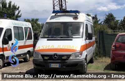 Mercedes-Benz Sprinter III serie
Pubblica Assistenza Gran Sasso Soccorso 
Allestimento Bollanti 
Ex Pubblica Assistenza SVS Livorno 
Parole chiave: Mercedes-Benz Sprinter_IIIserie Ambulanza