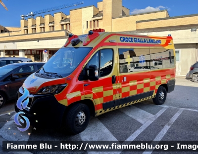 Peugeot Boxer IV serie 
Croce Gialla Lanciano 
Allestimento Orion 
Parole chiave: Peugeot Boxer_IVserie Ambulanza