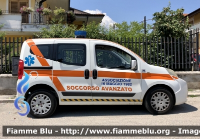 Fiat Qubo
Associazione di Volontariato 16 Maggio 1982
Allestimento Nepi 
Parole chiave: Fiat Qubo