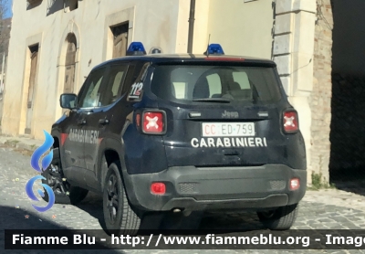 Jeep Renegade restyle 
Carabinieri 
Allestimento FCA 
CC ED 759
Parole chiave: Jeep Renegade_restyle CCED759