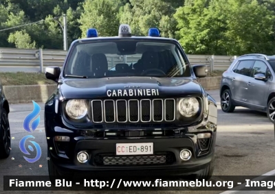 Jeep Renegade restyle  
Carabinieri 
CC ED 891 
Parole chiave: Jeep Renegade_restyle CCED891