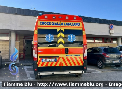 Peugeot Boxer IV serie 
Croce Gialla Lanciano 
Allestimento Orion 
Parole chiave: Peugeot Boxer_IVserie Ambulanza