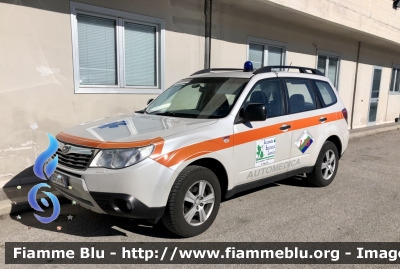 Subaru Forester V serie 
ASL n1 Avezzano Sulmona L’Aquila 
118 Abruzzo Soccorso 
C.O. Di L’Aquila 
Automedica 
Allestimento ODONE 
Parole chiave: Subaru Forester_Vserie Automedica