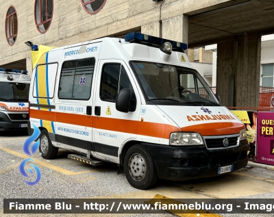 Fiat Ducato III serie 
Misericordia di Chieti 
Allestimento Mobitecno 
Parole chiave: Fiat Ducato_IIIserie Ambulanza