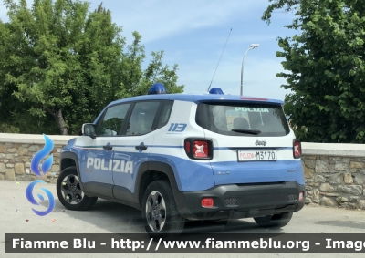 Jeep Renegade 
Polizia di Stato 
Allestimento NCT Nuova Carrozzeria Torinese 
Decorazione Grafica Artlantis 
POLIZIA M3170
Parole chiave: Jeep Renegade POLIZIAM3170