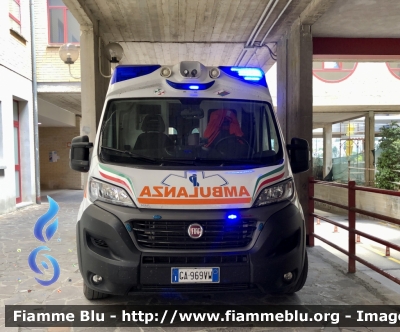 Fiat Ducato X290
Associazione Pubblica Assistenza di Montereale 
Allestimento MAF 

Parole chiave: Fiat Ducato_X290 Ambulanza