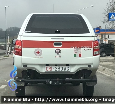 Fiat Fullback 
Croce Rossa Italiana 
Comitato provinciale di Ancona 
CRI 230 AG 
Parole chiave: Fiat Fullback CRI230AG