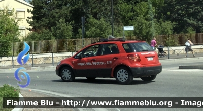 Fiat Sedici 
Vigili del Fuoco 
Comando provinciale di L’Aquila 
VF 25655
Parole chiave: Fiat Sedici VF25655