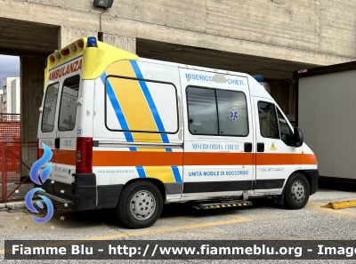 Fiat Ducato III serie 
Misericordia di Chieti 
Allestimento Mobitecno 
Parole chiave: Fiat Ducato_IIIserie Ambulanza