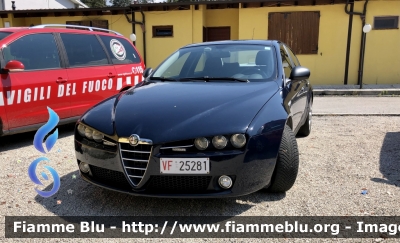 Alfa Romeo 159 
Vigili del Fuoco 
Comando provinciale di Roma 
VF 25281
Parole chiave: Alfa-Romeo_159 Vigili del Fuoco Roma