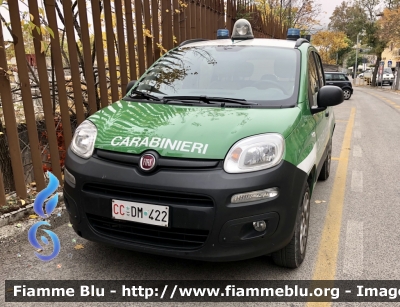 Fiat Nuova Panda 4x4 II serie 
Carabinieri 
Comando Carabinieri unità per la tutela Forestale Ambientale ed Agroalimentare 
Allestimento Elevox 
CC DM 422
Parole chiave: Fiat Nuova_Panda_4x4_IIserie CCDM422