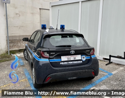 Toyota Yaris Hybrid IV serie 
Polizia Penitenziaria 
Servizio Traduzioni e Piantonamenti 
Allestimento Focaccia 
POLIZIA PENITENZIARIA 565 AH
Parole chiave: Toyota Yaris_Hybrid_IVserie POLIZIAPENITENZIARIA565AH