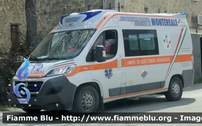 Fiat Ducato X290 
Associazione Pubblica assistenza di Montereale 
Allestimento ODONE 
Parole chiave: Fiat Ducato_X290 Ambulanza