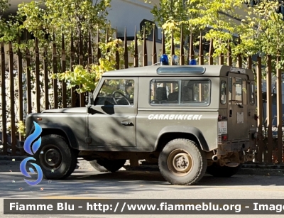 Land-Rover Defender 90
Carabinieri 
Comando Carabinieri unità per la tutela Fotestale Ambientale ed Agroalimentare 
CC BJ 259
Parole chiave: Land-Rover Defender_90 CCBJ259