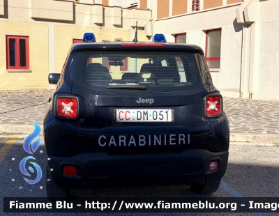 Jeep Renegade 
Carabinieri 
CC DM 051
Parole chiave: Jeep Renegade CCDM051