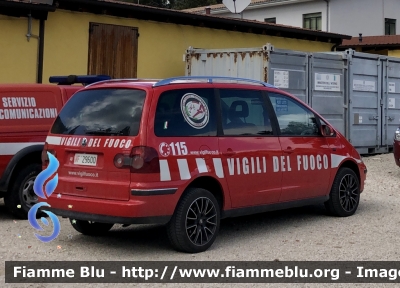 Volkswagen Sharan I serie 
Vigili del Fuoco 
Comando provinciale di L’Aquila 
Nucleo S.A.P.R. 
VF 29600
Parole chiave: Volkswagen Sharan_Iserie VF29600