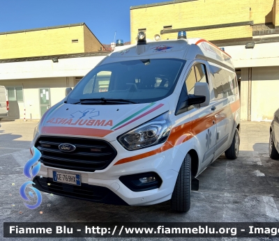 Ford Transit Custom 
Pubblica Assistenza di Montereale 
Allestimento Maf
Parole chiave: Ford Transit_Custom Ambulanza