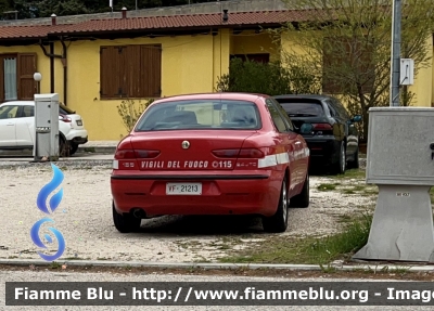 Alfa Romeo 156 I serie 
Vigili del Fuoco 
Comando Provinciale di Pescara 
VF 21213
Parole chiave: Alfa-Romeo 156_Iserie VF21213