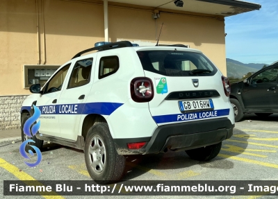 Dacia Duster II serie 
Polizia Locale 
Comune di Magliano Dei Marsi (AQ)
Parole chiave: Dacia Duster_IIserie