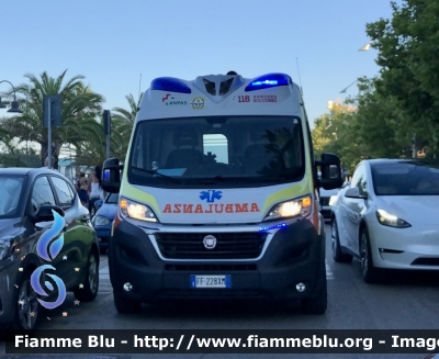 Fiat Ducato X290
Soccorso Amico Mosciano Sant’Angelo 
Allestimento Vision 
Parole chiave: Fiat Ducato_X290 Ambulanza