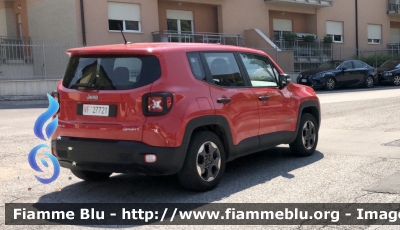 Jeep Renegade 
Vigili del Fuoco 
Comando provinciale di L’Aquila 
VF 27721
Parole chiave: Jeep_Renegade Vigili del Fuoco L’Aquila